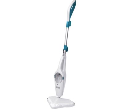 RUSSELL HOBBS  Steam & Clean 11 in 1 RHMSM3002 Steam Mop - White & Teal